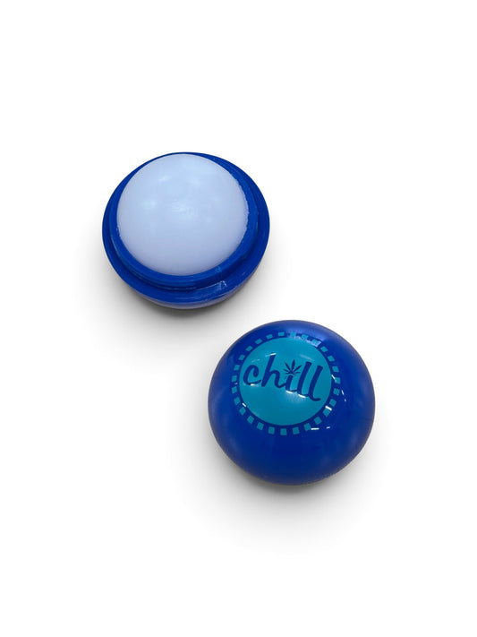 Chill Lip Balm - Blue - Open