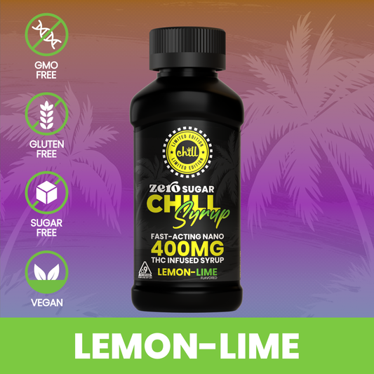Zero Sugar Lemon-Lime Delta 9 THC Syrup | 400mg