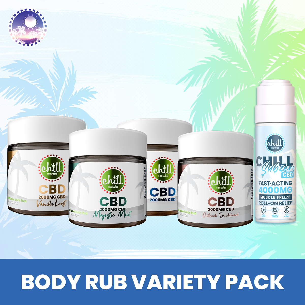 Body Rub Variety Pack