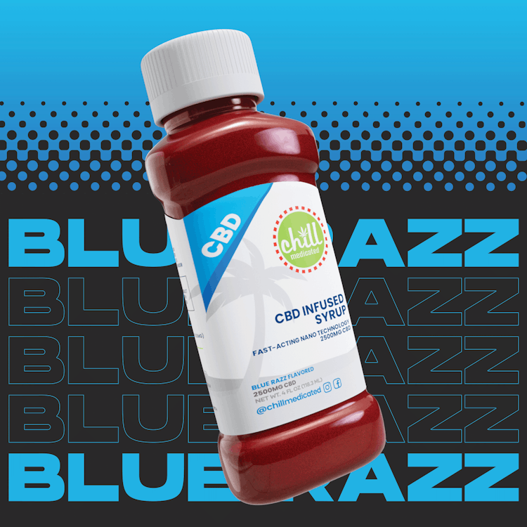 Blue Razz CBD Syrup