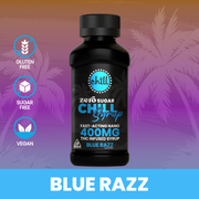 Zero Sugar Blue Razz Delta 9 THC Syrup | 400mg