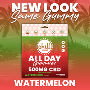 Watermelon CBD Gummies | 500mg | All-Day