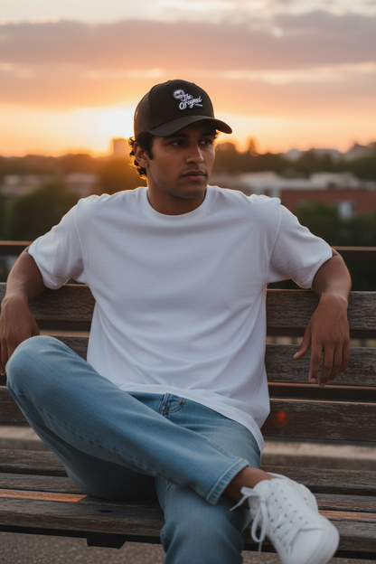 Chill OG Syrup Trucker Hat - Virtual model