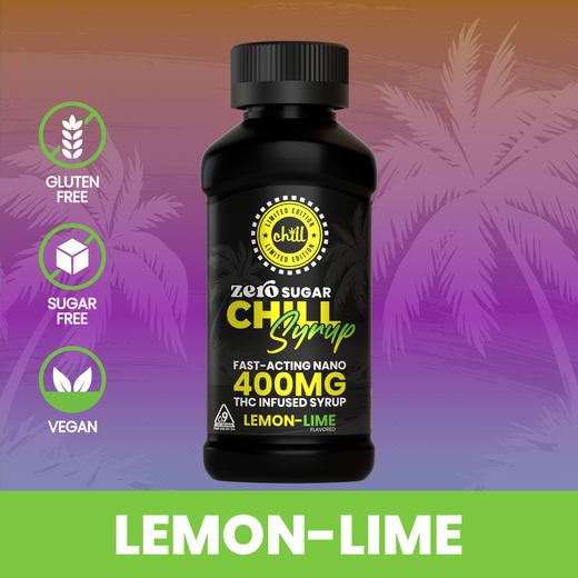 Zero Sugar Lemon-Lime Delta 9 THC Syrup | 400mg