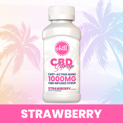Strawberry CBD Syrup | 1000mg