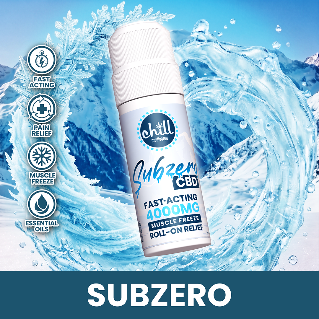Subzero Muscle Freeze CBD Roll-On | 4000mg